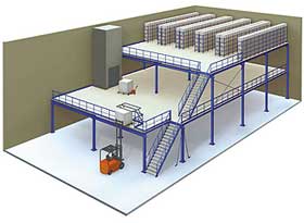 mezzanine floor